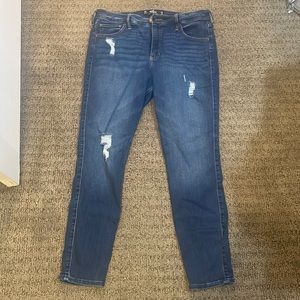 Hollister high rise super skinny jeans